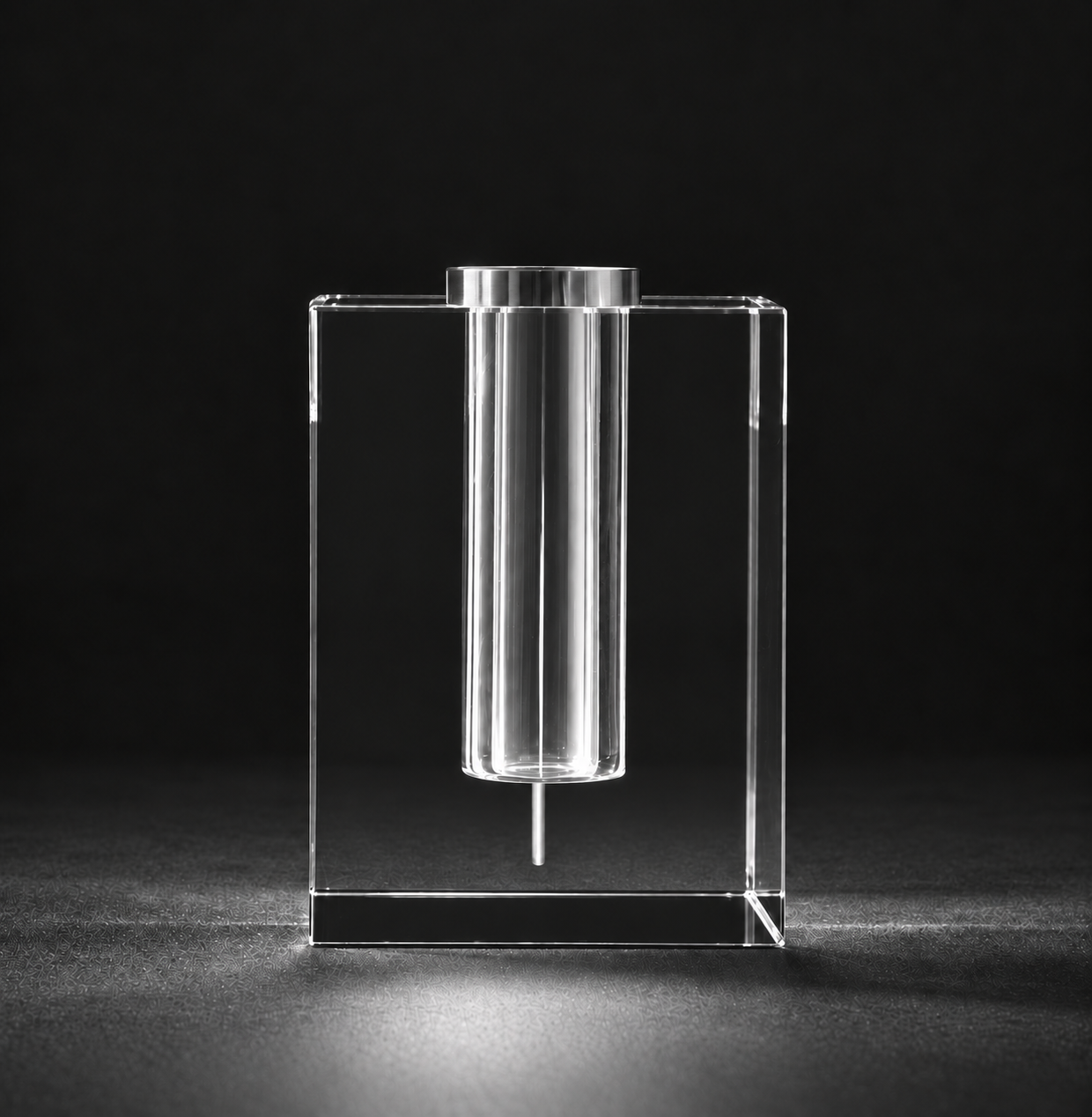 Allincrystal Foto in glas 2 D Kristal Urn