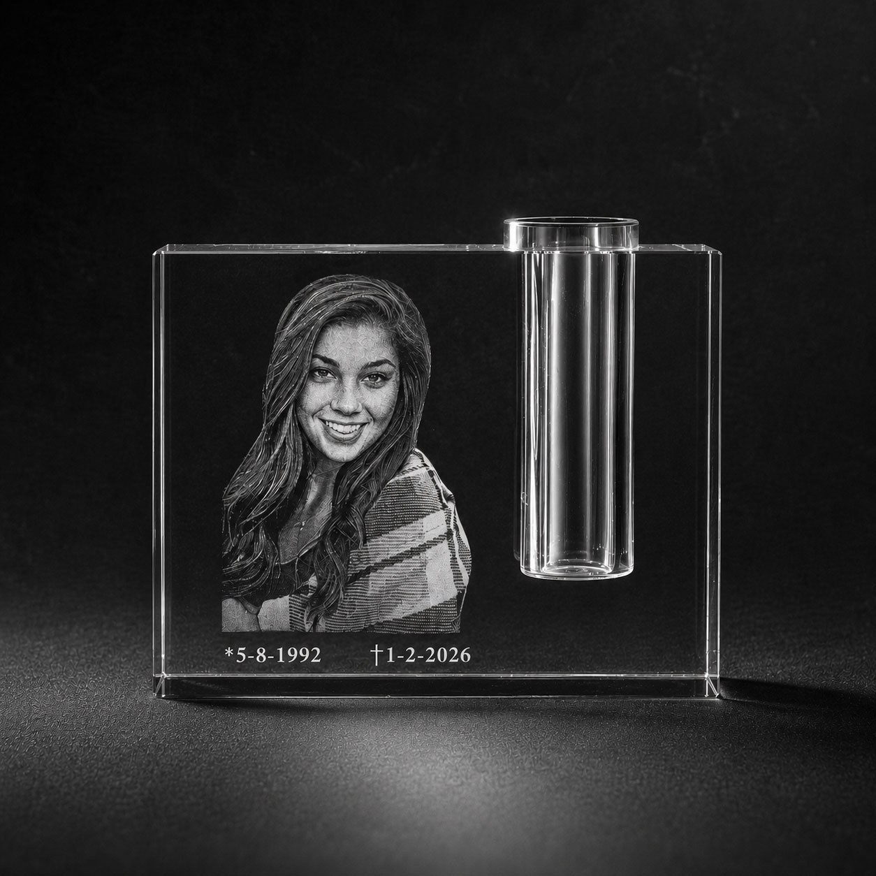 Foto in glas 3D Urn