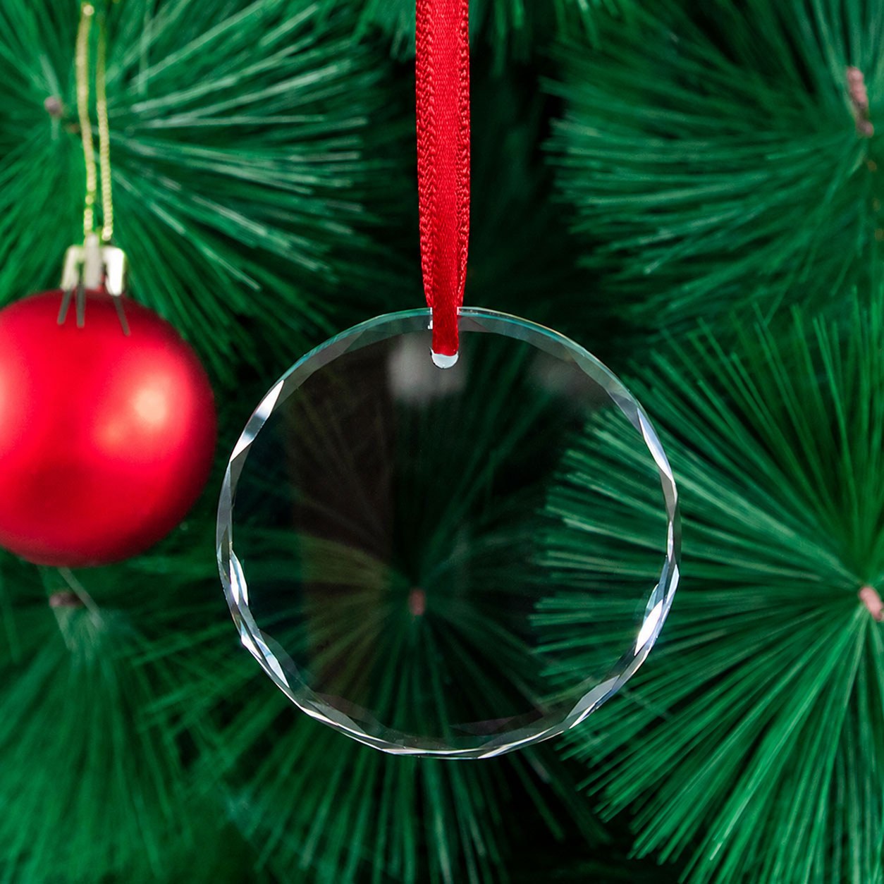 Allincrystal Foto in glas Kerstbal Glas limited edition